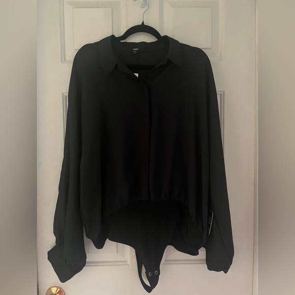 Express Tops - Express Black Women's Bodysuit